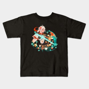 kazuha genshin impact sticker Kids T-Shirt